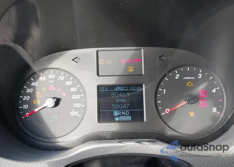 2023 Mercedes-Benz Sprinter 2500 High Roof 4-Cyl Diesel из США, поврежденный, VIN W1Y4KCHY2PT144094